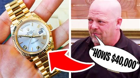 pawn stars rolex fake|pawn shop rolex.